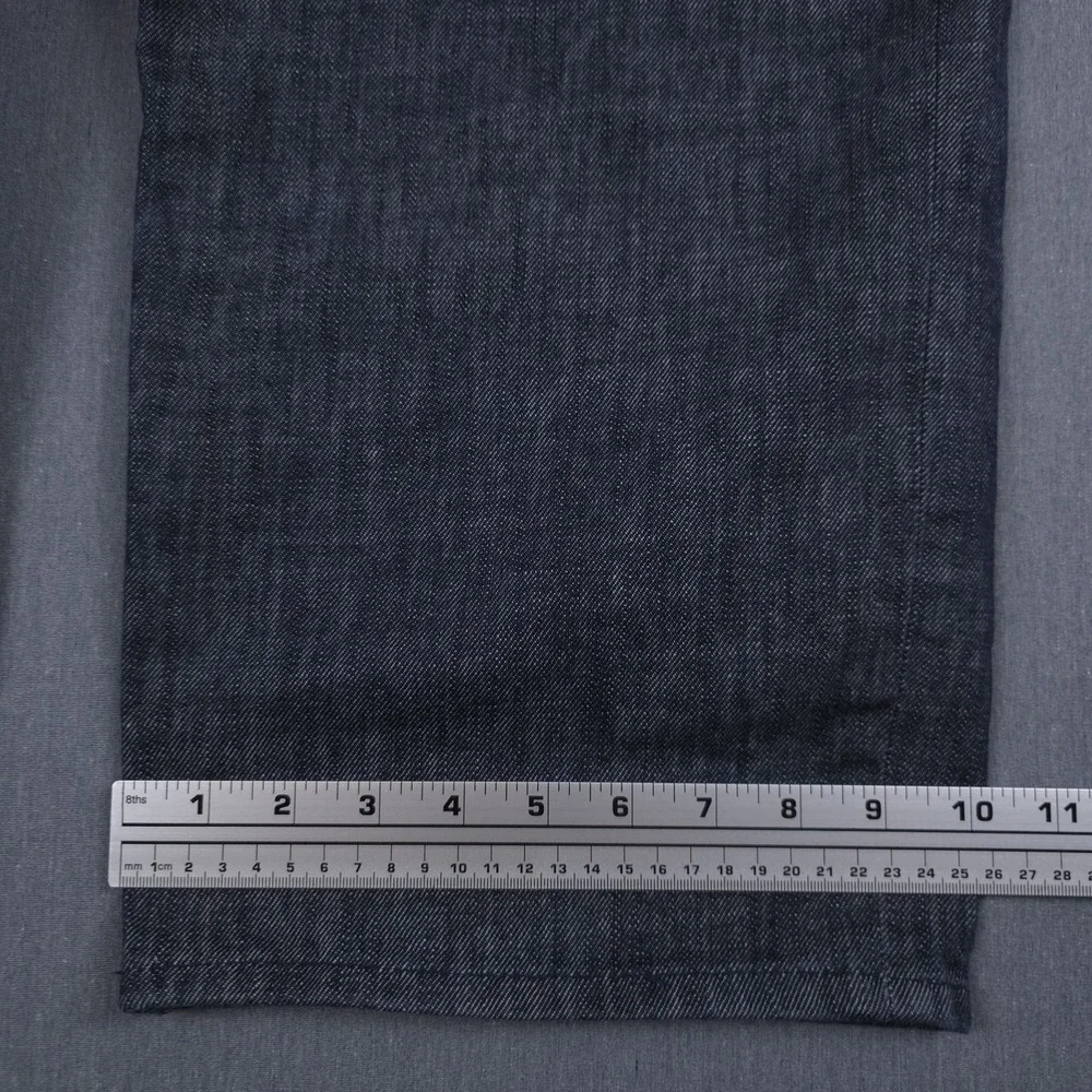 Lifted Research Group Denim Jeans Mens‎ 46 (Fits 43x33) Blue Baggy Y2K Hip Hop
